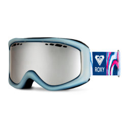 Women's Roxy Goggles - Roxy Sunset Snow Goggles. Marble Blueprint - Silver Mirror